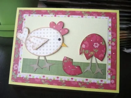 Як створити листівку stampin - up з півнем, курочкою або курчам (курчам) Як створити листівку stampin - up з півнем, курочкою або курчам