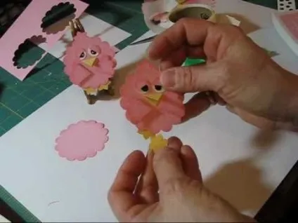 Як створити листівку stampin - up з півнем, курочкою або курчам (листівка) Як створити листівку stampin - up з півнем, курочкою або курчам