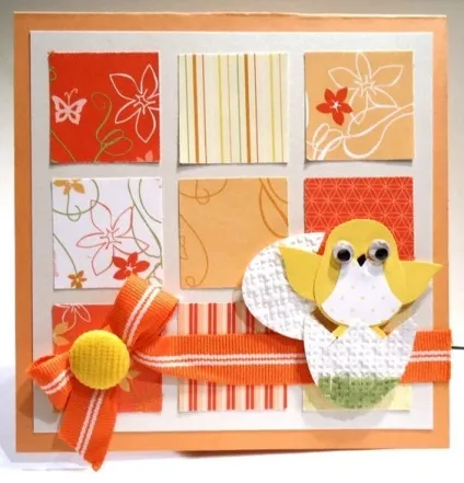 Як створити листівку stampin - up з півнем, курочкою або курчам (stampin' up) Як створити листівку stampin - up з півнем, курочкою або курчам