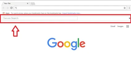 Як видалити secure search bar