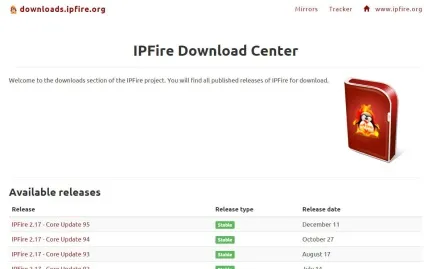 Як встановити ipfire, настройка серверів windows і linux (настройка) Як встановити ipfire, настройка серверів windows і linux