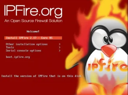 Як встановити ipfire, настройка серверів windows і linux (ipfire) Як встановити ipfire, настройка серверів windows і linux