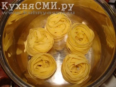 Як варити гнізда з макаронів (макаронів) Як варити гнізда з макаронів