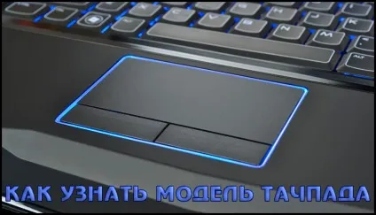 Як дізнатися який тачпад на ноутбуці (дізнатися модель тачпада) Як дізнатися який тачпад на ноутбуці