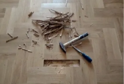 Як усунути скрип паркету в квартирі своїми руками (в тому числі не знімаючи його) відео