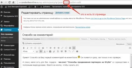 Як я зробила на своєму блозі сторінку - спасибі за коментар (зробила) Як я зробила на своєму блозі сторінку - спасибі за коментар