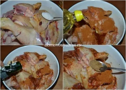 Як смачно приготувати домашню курку шматочками з картоплею в духовці, народні знання від