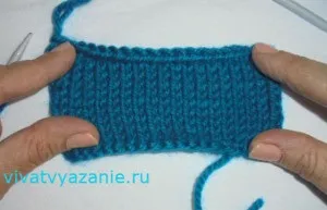 Як закрити петлі закінчити останній ряд спицями (петлю лежить правої) Як закрити петлі закінчити останній ряд спицями