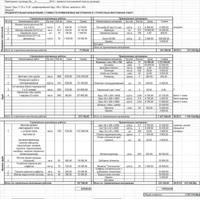 Калькулятор на основі excel