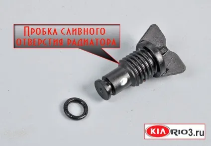 Як замінити охолоджуючу рідину в кіа ріо-3 (ріо-3) Як замінити охолоджуючу рідину в кіа ріо-3