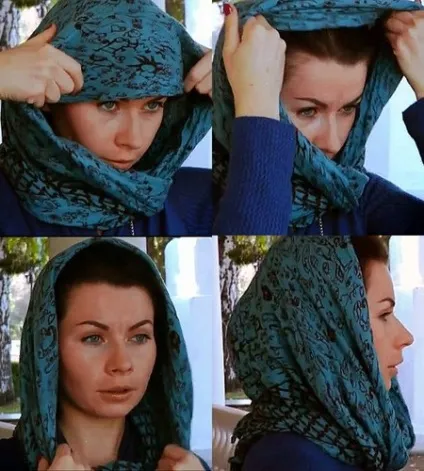 Як зав'язати хустку (поради) Як зав'язати хустку
