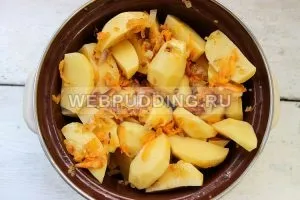 Картопля з тушонкою рецепт з фото, картопля з тушонкою на сковороді зі свинини, як приготувати на (приготувати) Картопля з тушонкою рецепт з фото, картопля з тушонкою на сковороді зі свинини, як приготувати на