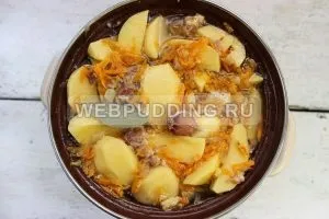 Картопля з тушонкою рецепт з фото, картопля з тушонкою на сковороді зі свинини, як приготувати на (картопля) Картопля з тушонкою рецепт з фото, картопля з тушонкою на сковороді зі свинини, як приготувати на