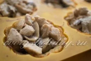 Картопляні кошики з начинкою (начинкою) Картопляні кошики з начинкою