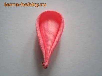 Канзаши для початківців майстер-клас (початківців) Канзаши для початківців майстер-клас