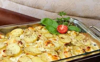 Картопля з м'ясом в духовці прості рецепти з фото, кулінарія, статті (м'ясом) Картопля з м'ясом в духовці прості рецепти з фото, кулінарія, статті