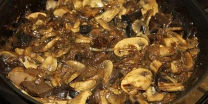 Картопля з грибами в духовці (з куркою, в сметані) рецепти (куркою) Картопля з грибами в духовці (з куркою, в сметані) рецепти
