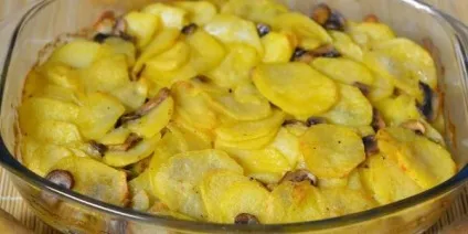Картопля з грибами в духовці (з куркою, в сметані) рецепти (грибами) Картопля з грибами в духовці (з куркою, в сметані) рецепти