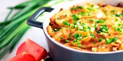 Картопля з грибами в духовці (з куркою, в сметані) рецепти (грибами) Картопля з грибами в духовці (з куркою, в сметані) рецепти