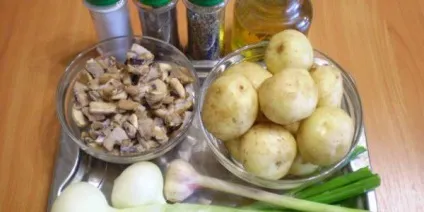 Картопля з грибами в духовці (з куркою, в сметані) рецепти (грибами) Картопля з грибами в духовці (з куркою, в сметані) рецепти