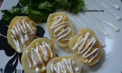 Картопля з фаршем запечений в фользі (фользі) Картопля з фаршем запечений в фользі