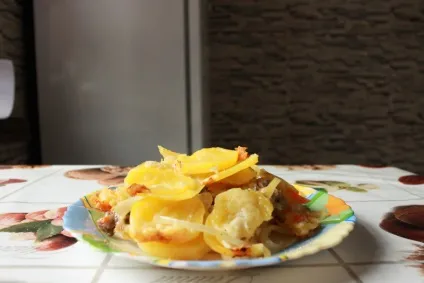 Картопля з фаршем запечені в духовці (духовці) Картопля з фаршем запечені в духовці