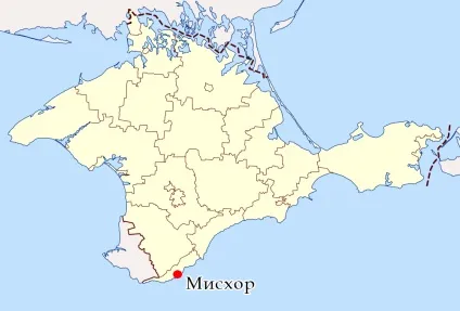 Карта Місхор в криму