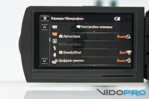 Огляд відеокамери sony handycam hdr-pj810e знімати і показувати