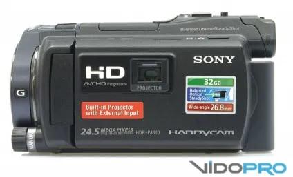 Огляд відеокамери sony handycam hdr-pj810e знімати і показувати