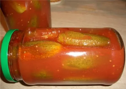 Оригінальні мариновані огірочки по (догори дном залишити) Оригінальні мариновані огірочки по