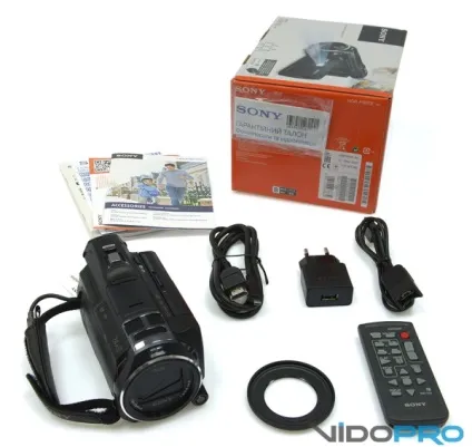 Огляд відеокамери sony handycam hdr-pj810e знімати і показувати