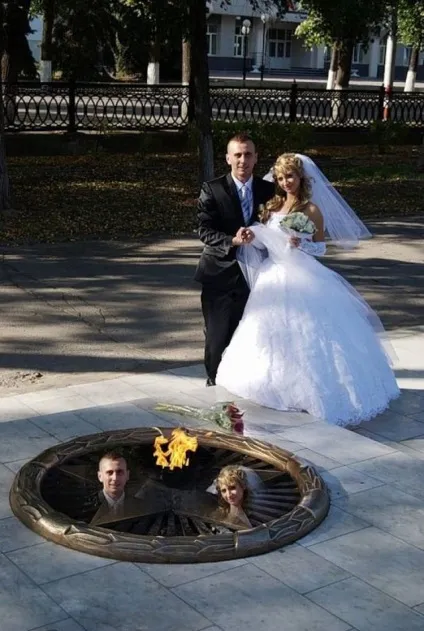Вони хотіли красиве весілля, але щось пішло не так - фото - кріп (весілля) Вони хотіли красиве весілля, але щось пішло не так - фото - кріп