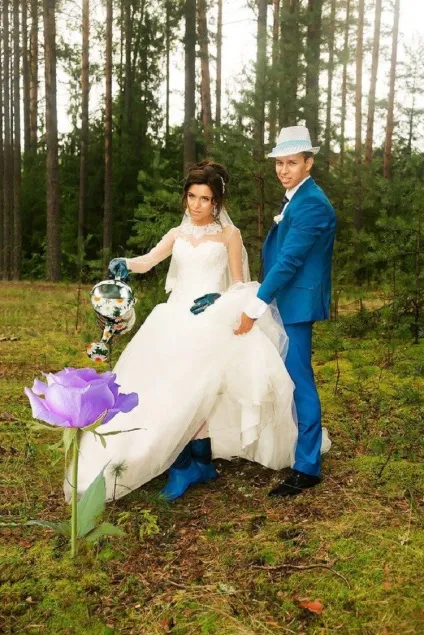 Вони хотіли красиве весілля, але щось пішло не так - фото - кріп (кріп) Вони хотіли красиве весілля, але щось пішло не так - фото - кріп