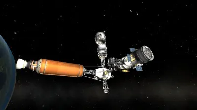 Kerbal space program місячна станція