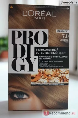 Фарба для волосся l oreal prodigy - «відтінок 7 (фарба) Фарба для волосся l oreal prodigy - «відтінок 7
