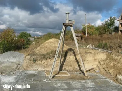 Кран консольний своїми руками