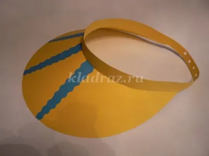 Козирок від сонця з паперу своїми руками (сонця) Козирок від сонця з паперу своїми руками