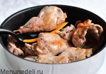 Кролик з картоплею - рецепт з покроковими фото