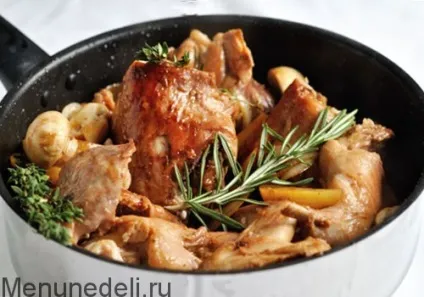 Кролик з картоплею - рецепт з покроковими фото