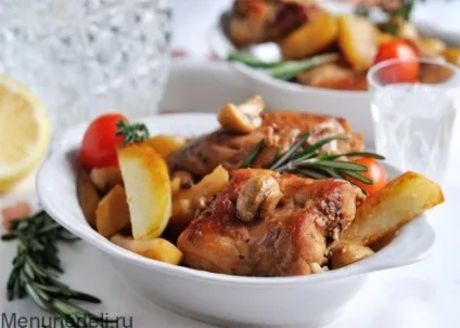Кролик з картоплею - рецепт з покроковими фото