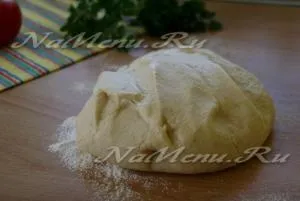 Кулеб'яка з м'ясом і картоплею, рецепт з фото (м'ясом) Кулеб'яка з м'ясом і картоплею, рецепт з фото