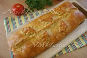 Кулеб'яка з м'ясом і картоплею, рецепт з фото (рецепт) Кулеб'яка з м'ясом і картоплею, рецепт з фото