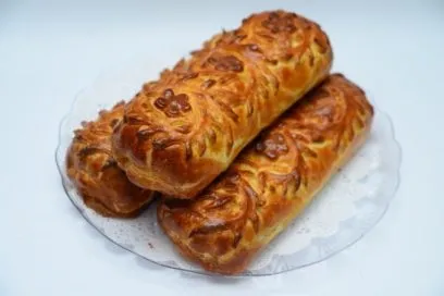 Кулеб'яка з м'ясом - 8 кращих рецептів (кілограм тесту буде потрібно) Кулеб'яка з м'ясом - 8 кращих рецептів