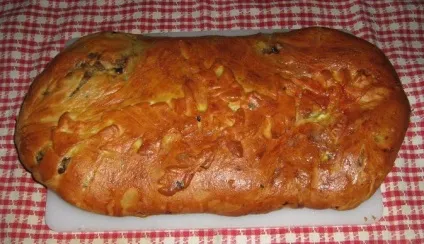 Кулеб'яка з м'ясом, картоплею та грибами (м'ясом) Кулеб'яка з м'ясом, картоплею та грибами