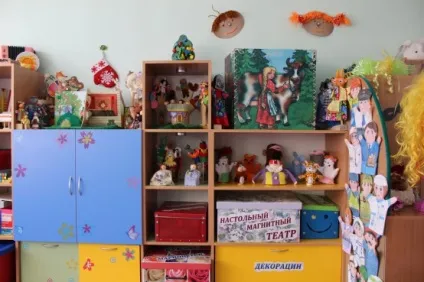 Ляльковий куточок в дитячому саду - моя улюблена ясельна група
