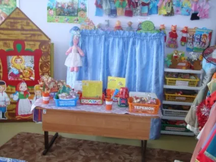 Ляльковий куточок в дитячому саду - моя улюблена ясельна група