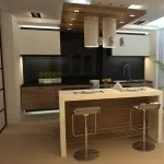 Кухні зебрано - фото в інтер'єрі, дизайн гарнітурів з фасадами зебрано