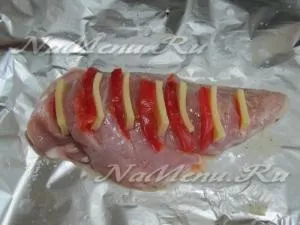 Куряче філе, запечене в фользі (фользі) Куряче філе, запечене в фользі