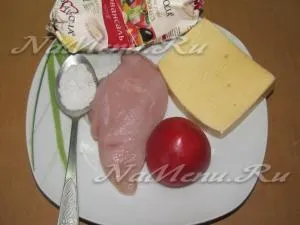 Куряче філе, запечене в фользі (запечене) Куряче філе, запечене в фользі