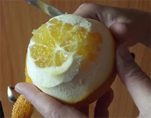 Курка з апельсином